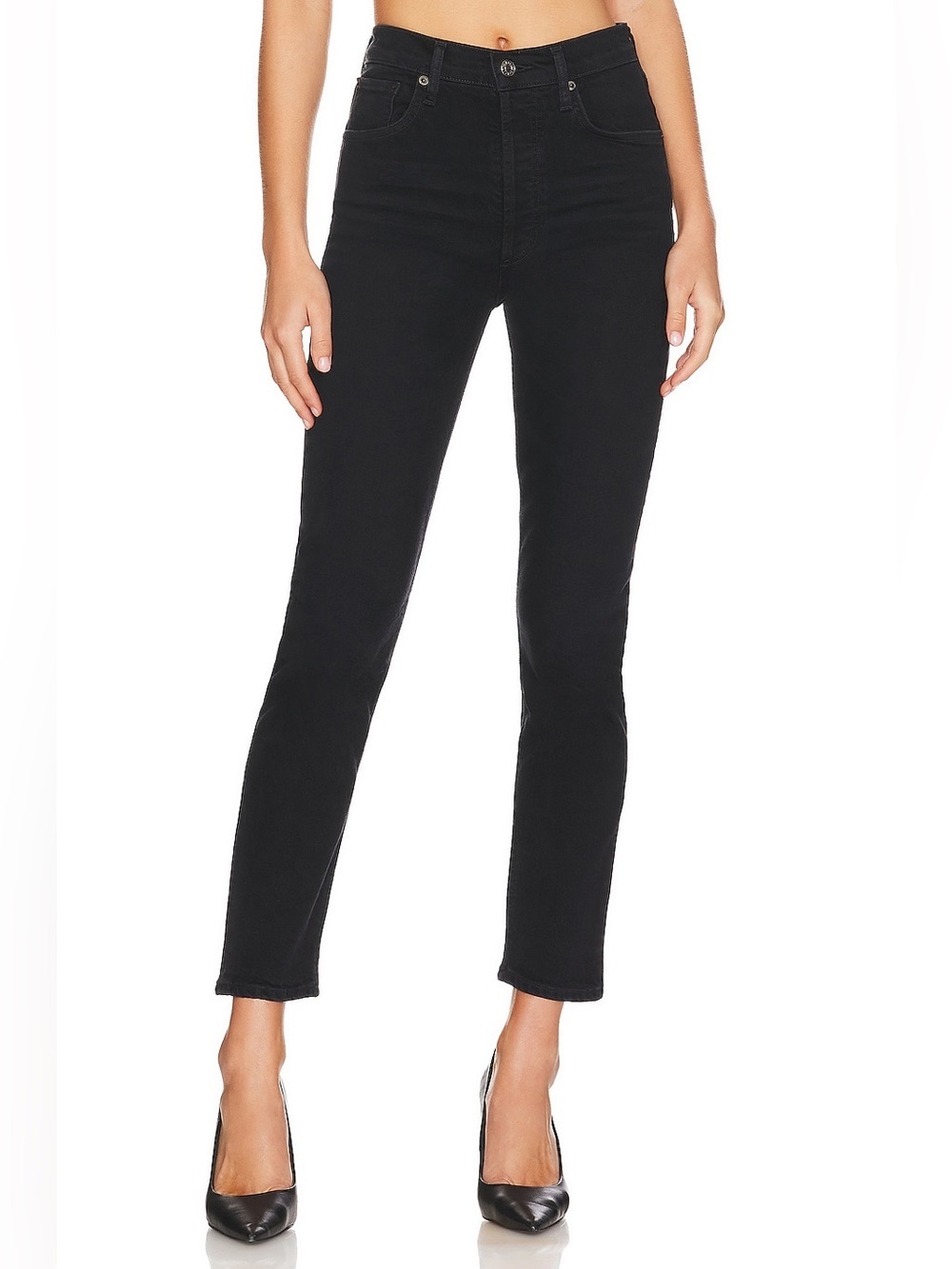 AGOLDE Riley Long Straight Jeans in Compilation | Size 27